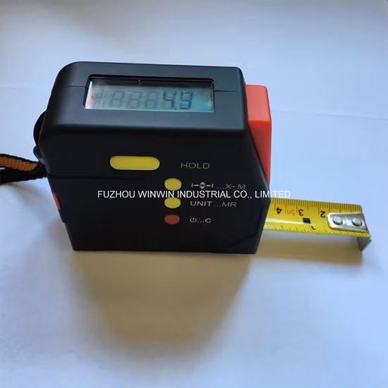 5 m x 19 mm digitales Maßband (WW-DTM01)